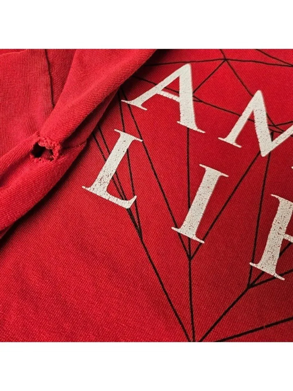 Diamond Supply Co T Shirt Mens Size Medium Red Diamond Life Streetwear